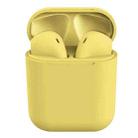 InPods 12 TWS HiFi Wireless Bluetooth 5.0 Earphones with Charging Case, Support Touch & Voice Function(Yellow) - 1
