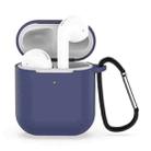 Wireless Earphones Shockproof Silicone Protective Case for Apple AirPods 1 / 2(Blue) - 1
