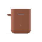 Silicone Earphones Charging Box Protective Case for Xiaomi Air(Coffee) - 2