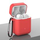 Silicone Earphones Charging Box Protective Case for Xiaomi Air(Red) - 6