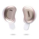 REMAX TWS-1 Half Moon Shaped Bluetooth 4.2 Wireless Bluetooth Earphone with Charging Box(Gold) - 1