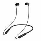 JOYROOM JR-D7 Bluetooth 5.0 Neck-mounted Sports Bluetooth Earphone(Black) - 1