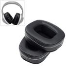 2 PCS For DENON AH-D600 / AH-D7100 Soft Sponge Earphone Protective Cover Earmuffs(Black White) - 1