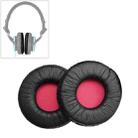 2 PCS For SONY MDR-V55 Earphone Cushion Leather Cover Earmuffs Replacement Earpads (Red) - 1