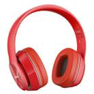 L350 Foldable Wireless Sports Stereo Bluetooth Headset, Supports IOS Power Display & HD Calling & FM & TF Card & 3.5mm AUX (Red) - 1