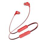 JBL T120BT Bluetooth 4.2 Magnetic Neck-mounted Sport Wireless Bluetooth Earphone with microphone (Red) - 1