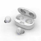 TWS-Q3 Stereo True Wireless Bluetooth Earphone with Charging Box & Power Display (White) - 1