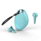 TWS-Q7S Stereo True Wireless Bluetooth Earphone with Charging Box & Lanyard (Green) - 1