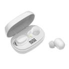 TWS-Q9S Stereo True Wireless Bluetooth Earphone with Charging Box & Power Display (White) - 1