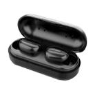 L13 IPX6 Waterproof Bluetooth 5.0 Wireless Stereo Bluetooth Earphone with Magnetic Charging Box, Supports Binaural Call & Voice Assistant (Black) - 1