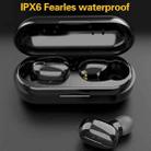 L13 IPX6 Waterproof Bluetooth 5.0 Wireless Stereo Bluetooth Earphone with Magnetic Charging Box, Supports Binaural Call & Voice Assistant (White) - 6
