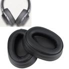 2pcs Sponge Headphone Protective Case for Sony MDR-100ABN / WH-H900N(Black) - 1