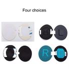 1 Pair Soft Earmuff Headphone Jacket with LR Cotton for BOSE QC2 / QC15 / AE2 / QC25 / QC35(Black Blue) - 5