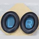 1 Pair Soft Earmuff Headphone Jacket with Blue LR Cotton for BOSE QC2 / QC15 / AE2 / QC25 - 1