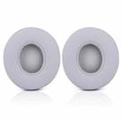 1 Pair Soft Sponge Earmuff Headphone Jacket for Beats Solo 2.0, Wired Version(Grey) - 1