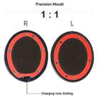 1 Pair Soft Sponge Earmuff Headphone Jacket for Beats Solo 2.0, Wired Version(Red) - 2