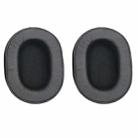 1 Pair Soft Sponge Earmuff Headphone Jacket for Audio-technica ATH-MSR7 / M50X / M20 / M40 / M40X(Black) - 1
