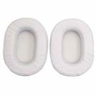 1 Pair Soft Sponge Earmuff Headphone Jacket for Audio-technica ATH-MSR7 / M50X / M20 / M40 / M40X(White) - 1