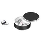 ME-28 Bluetooth 5.0 Binaural Rotatable Stereo Wireless Bluetooth Earphone (Black White) - 1