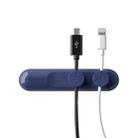 Xiaomi bcase TUP Three-way Clip Magnetic Take-up Data Cable Winder(Blue) - 1