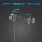 PLEXTONE BX338 Magnetic Wireless Headphone Bluetooth IPX5 Waterproof Stereo Earbuds With Mic Neckband Earphones(Orange) - 8