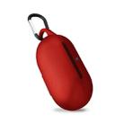 For Samsung Galaxy Buds Bluetooth Sports Earphone Protective Case Anti-drop Silicone Storage Box(Red) - 1