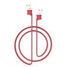 For Xiaomi Air 2 Earphone Silicone Lanyard Anti-lost Rope(Red) - 1