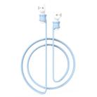 For Xiaomi Air 2 Earphone Silicone Lanyard Anti-lost Rope(Sky Blue) - 1