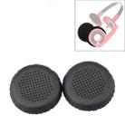 2 PCS For KOSS PP / SP Perforated Ventilation Version Protein Leather Cover Headphone Protective Cover Earmuffs (Black) - 1