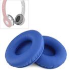 2 PCS For Beats Solo HD / Solo 1.0 Headphone Protective Leather Cover Sponge Earmuffs(Blue) - 1