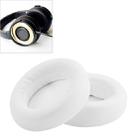 2 PCS For ATH WS550 Imitation Leather + Sponge Headphone Protective Cover Earmuffs (White) - 1