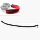 For Meizu HD50 / B&O BeoPlay / BeoPlay H7 / BeoPlay H8 / BeoPlay H9i / BeoPlay H4 / BeoPlay H2 Replacement Headband Zipper Head Beam Headgear Pad Cushion Repair Part(White) - 1