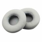 2 PCS For Sony MDR-XB450AP / XB550 / XB650 / XB400 Earphone Cushion Cover Earmuffs Replacement Earpads with Mesh(Grey) - 1