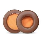 2 PCS For Skullcandy / HESH 2.0 HESH Thickened Earphone Cushion Cover Earmuffs Replacement Earpads with Mesh(Brown) - 1