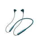 Original Lenovo XE66 Intelligent Noise Reduction 8D Subwoofer Magnetic Neck-mounted Sports Bluetooth Earphone, Support Hands-free Call (Green) - 1