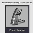 AWEI Noise Cancelling Wireless Headset V4.1 Bluetooth Stereo Earphones, For iPad, iPhone, Galaxy, Huawei, Xiaomi, LG, HTC and Other Smart Phones(Black) - 3