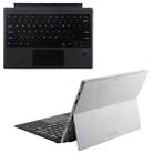 1089A Magnetic Charging Bluetooth V3.0 Keyboard + Microfiber Leather Tablet Case for Microsoft Surface Pro 3 / 4 / 5 / 6(Black) - 1