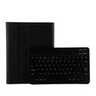 FT-1030E Bluetooth 3.0 ABS Brushed Texture Keyboard + Skin Texture Leather Tablet Case for iPad Air / Air 2 / iPad Pro 9.7 inch, with Pen Slot / Magnetic / Sleep Function (Black) - 1