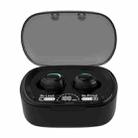 MD06 Mini In-ear TWS Wireless Touch Digital Display Bluetooth Earphone (Black) - 1