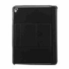 T-201D Detachable Bluetooth 3.0 Ultra-thin Keyboard + Lambskin Texture Leather Tablet Case for iPad Air / Air 2 / iPad Pro 9.7 inch, Support Multi-angle Adjustment / Backlight (Black) - 2
