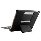 T-201D Detachable Bluetooth 3.0 Ultra-thin Keyboard + Lambskin Texture Leather Tablet Case for iPad Air / Air 2 / iPad Pro 9.7 inch, Support Multi-angle Adjustment / Backlight (Black) - 4