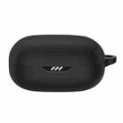 Silicone Wireless Earphone Protective Case Cover for JBL Wave 300TWS(Black) - 1
