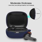 Silicone Wireless Earphone Protective Case Cover for JBL Wave 300TWS(Black) - 5