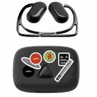 D MOOSTER D13 Noise Reduction Air Conduction Wireless Bluetooth Sports Earphone (Black) - 1