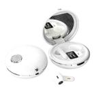 HXSJ Air-S28 TWS Bluetooth 5.3 True Wireless HiFi Stereo Make-up Mirror Earphones with Charging Case (White) - 1