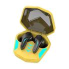 MD188 TWS Gaming Sport Wireless Bluetooth Earphone (Yellow) - 1
