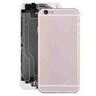 Full Housing Back Cover with Power Button & Volume Button Flex Cable for iPhone 6(Gold) - 1
