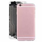Full Housing Back Cover with Power Button & Volume Button Flex Cable for iPhone 6(Rose Gold) - 1