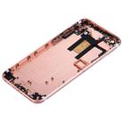Full Housing Back Cover with Power Button & Volume Button Flex Cable for iPhone 6(Rose Gold) - 4