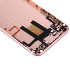 Full Housing Back Cover with Power Button & Volume Button Flex Cable for iPhone 6(Rose Gold) - 5